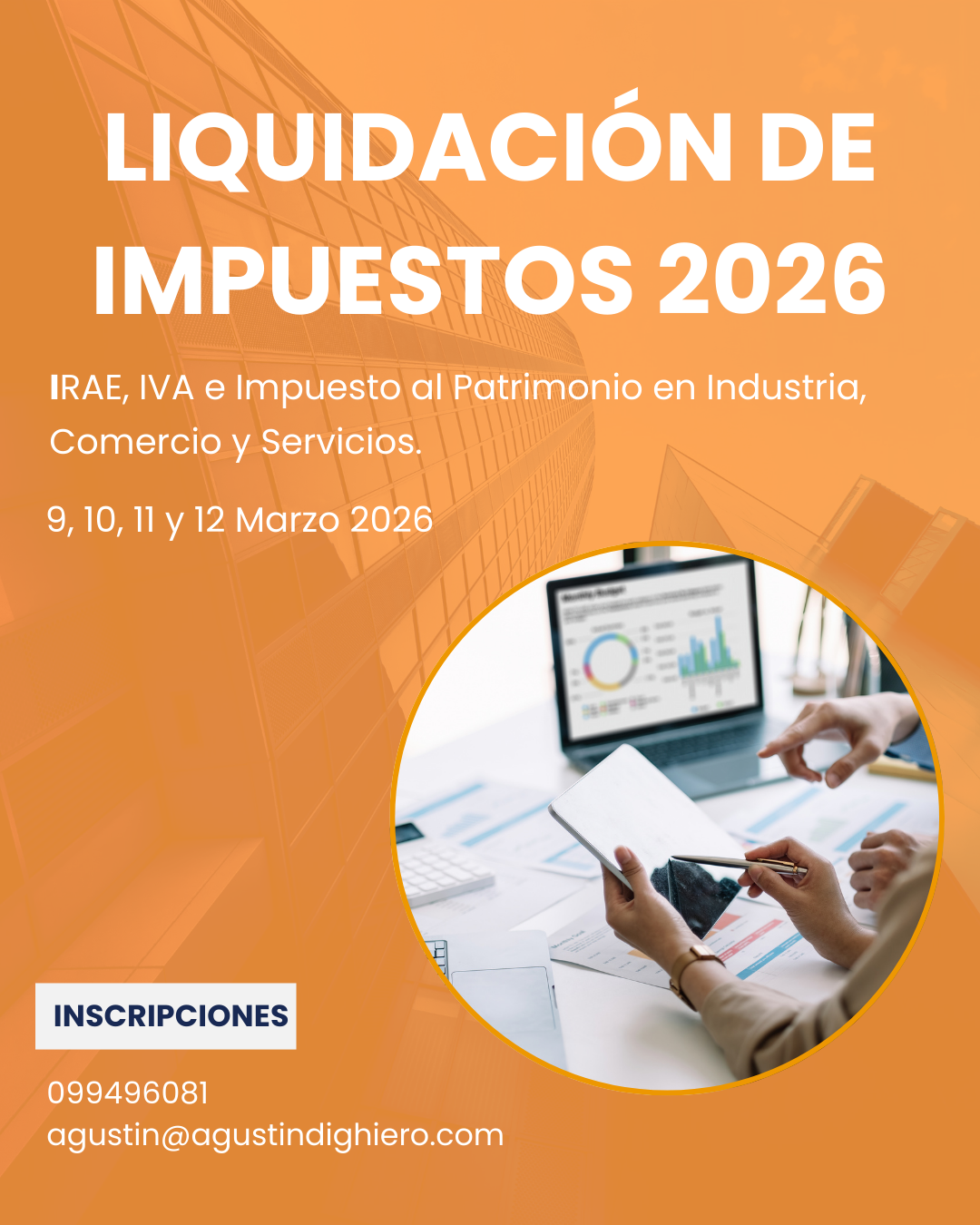 Curso liquidación de impuestos 2026 uruguay